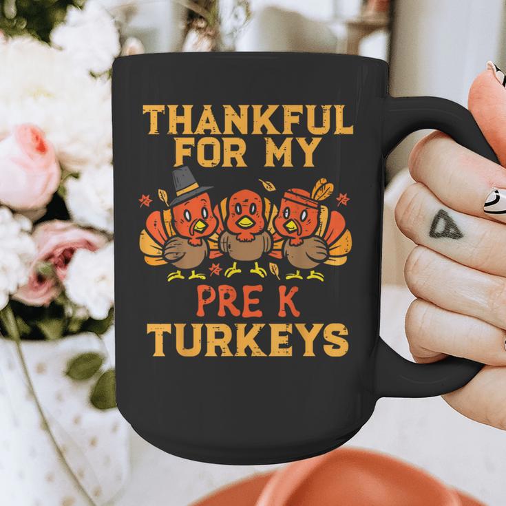 Thankful For My Pre K Turkeys Teacher Thanksgiving Men Women Graphic Print Coffee Mug, funny design Thankful For My Pre K Turkeys Teacher Thanksgiving Men Women Graphic Print Coffee Mug, funny design