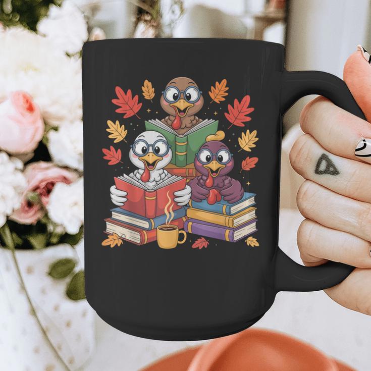 Thanksgiving Teacher Books Turkey Reading Book Graphic Print Coffee Mug, funny design Thanksgiving Teacher Books Turkey Reading Book Graphic Print Coffee Mug, funny design