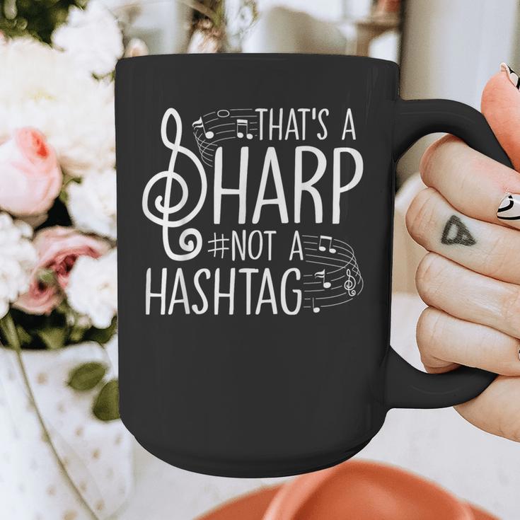 That's a Sharp Not a Hashtag Music Teacher Musicians Graphic Print Coffee Mug, funny design That's a Sharp Not a Hashtag Music Teacher Musicians Graphic Print Coffee Mug, funny design