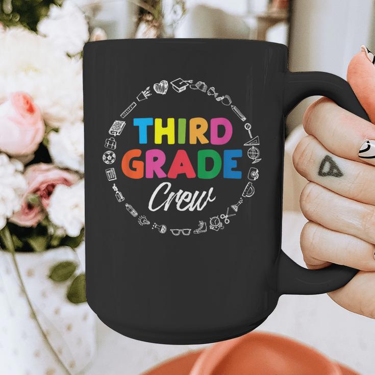 Third Grade Crew First Day Of School 3rd Grade Teacher Graphic Print Coffee Mug, First Grade Teacher Gifts, funny design Third Grade Crew First Day Of School 3rd Grade Teacher Graphic Print Coffee Mug, First Grade Teacher Gifts, funny design