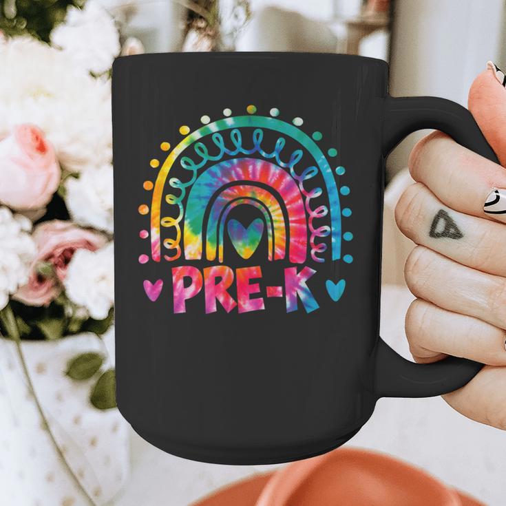 Tie Dye Prek Teacher Rainbow Preschool Back To School Girl Graphic Print Coffee Mug, funny design Tie Dye Prek Teacher Rainbow Preschool Back To School Girl Graphic Print Coffee Mug, funny design