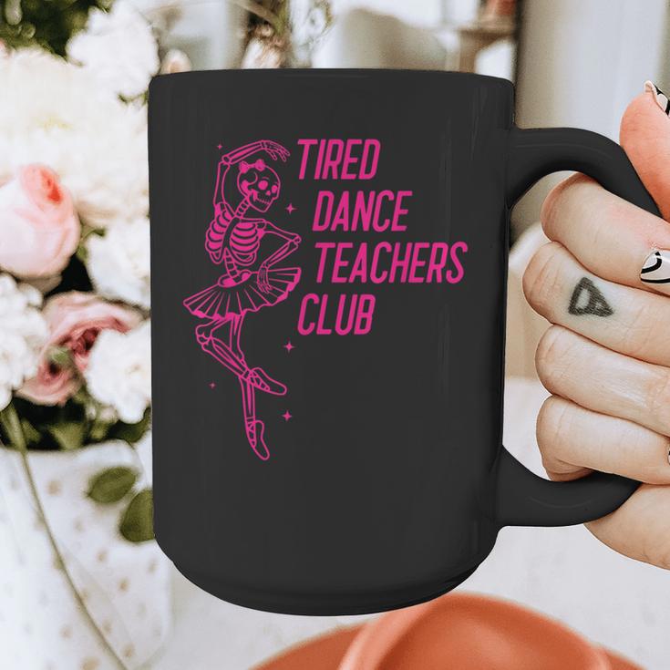 Tired Dance Teachers Club Dance Lover Graphic Print Coffee Mug, funny design Tired Dance Teachers Club Dance Lover Graphic Print Coffee Mug, funny design