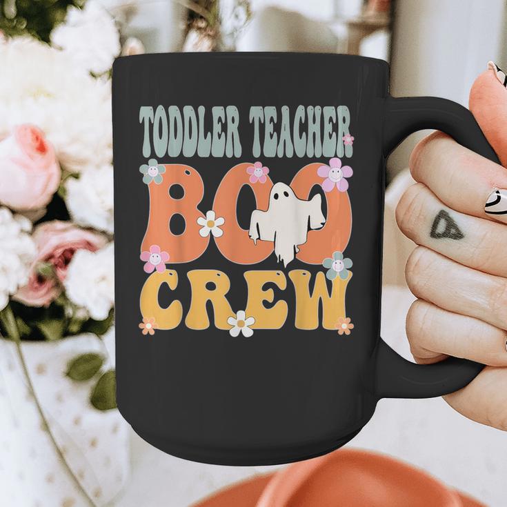 Toddler Teacher Boo Crew Ghost Groovy Halloween For Women Graphic Print Coffee Mug, Groovy Teacher Gifts, funny design Toddler Teacher Boo Crew Ghost Groovy Halloween For Women Graphic Print Coffee Mug, Groovy Teacher Gifts, funny design