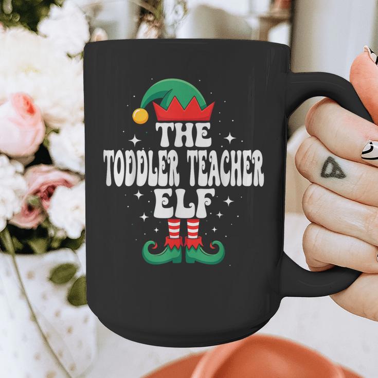 The Toddler Teacher Elf Christmas Matching Family Graphic Print Coffee Mug, funny design The Toddler Teacher Elf Christmas Matching Family Graphic Print Coffee Mug, funny design