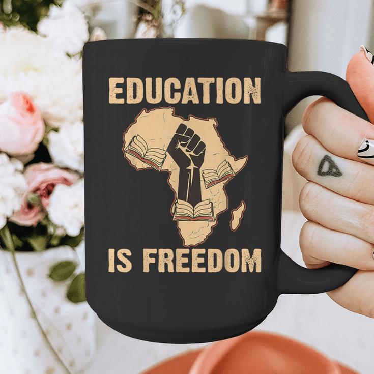 History Education Is Freedom African Map Black Teacher Graphic Print Coffee Mug, History Teacher Gifts, funny design History Education Is Freedom African Map Black Teacher Graphic Print Coffee Mug, History Teacher Gifts, funny design
