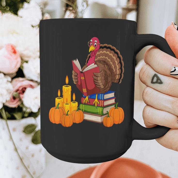 Turkey Reading Books Fall Thanksgiving Teacher Book Graphic Print Coffee Mug, funny design Turkey Reading Books Fall Thanksgiving Teacher Book Graphic Print Coffee Mug, funny design