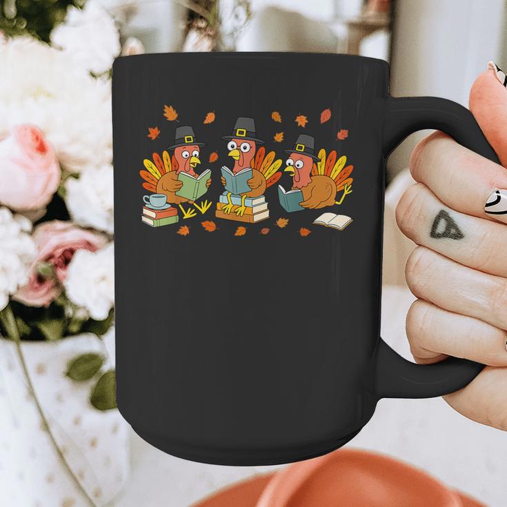 Turkey Reading Books Fall Thanksgiving Teacher Student Graphic Print Coffee Mug, funny design Turkey Reading Books Fall Thanksgiving Teacher Student Graphic Print Coffee Mug, funny design