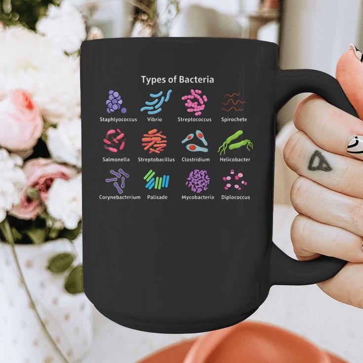 Types Of Bacteria Microbiologist Biology Science Teacher Graphic Print Coffee Mug, Science Teacher Gifts, funny design Types Of Bacteria Microbiologist Biology Science Teacher Graphic Print Coffee Mug, Science Teacher Gifts, funny design