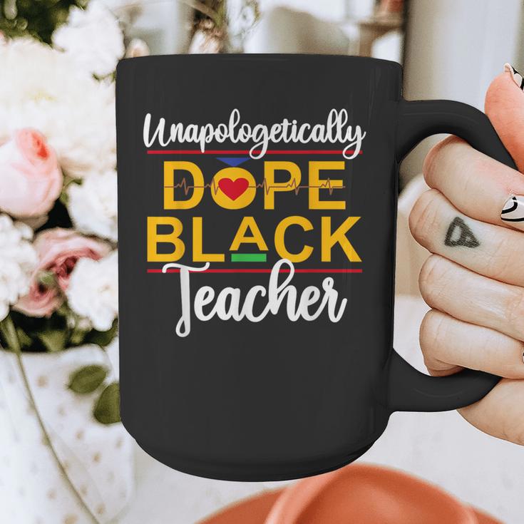 Unapologetic Dope Teacher African American Melanin Graphic Print Coffee Mug, funny design Unapologetic Dope Teacher African American Melanin Graphic Print Coffee Mug, funny design
