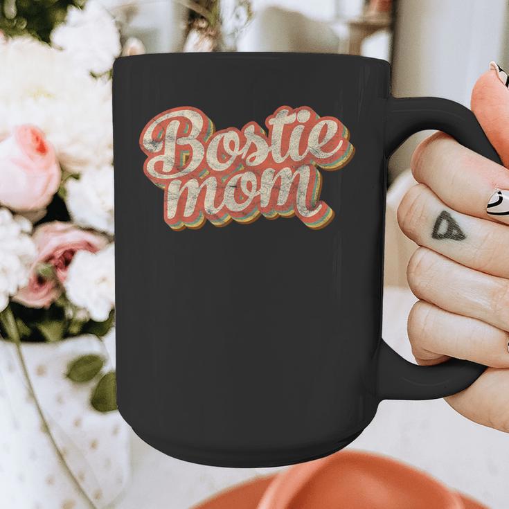 Vintage Boston Terrier Mom Dog Lover Pet Bostie Mama Men Women Girls Kids Graphic Print Coffee Mug, Couple Gifts, Mom Gifts, Boston Terrier Mom Gifts, funny design