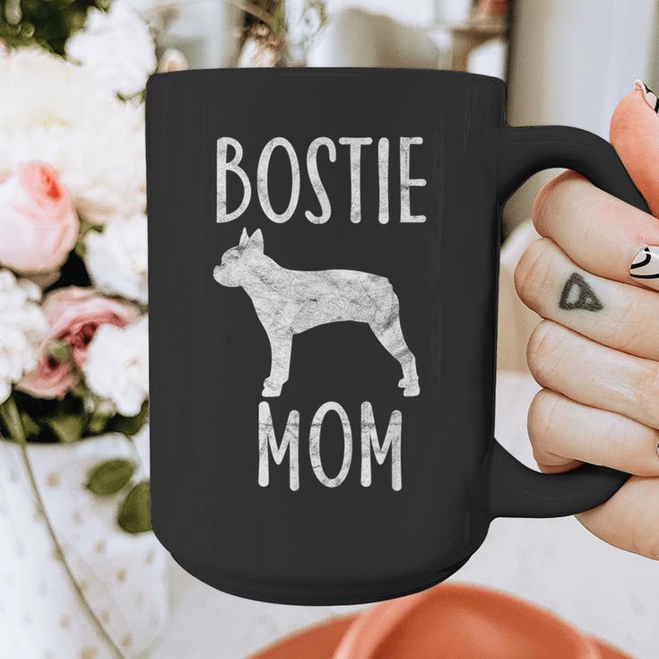 Vintage Boston Terrier Mom Dog Owner Bostie Mother Graphic Print Coffee Mug, Couple Gifts, Mom Gifts, Boston Terrier Mom Gifts, funny design