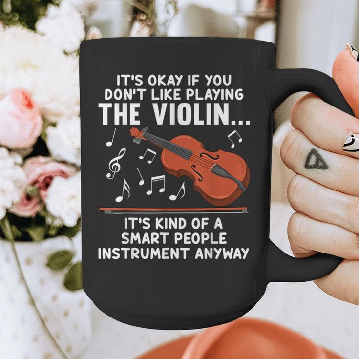 Violin Player Costume For Men Women Violin Teacher Violinist Graphic Print Coffee Mug, funny design