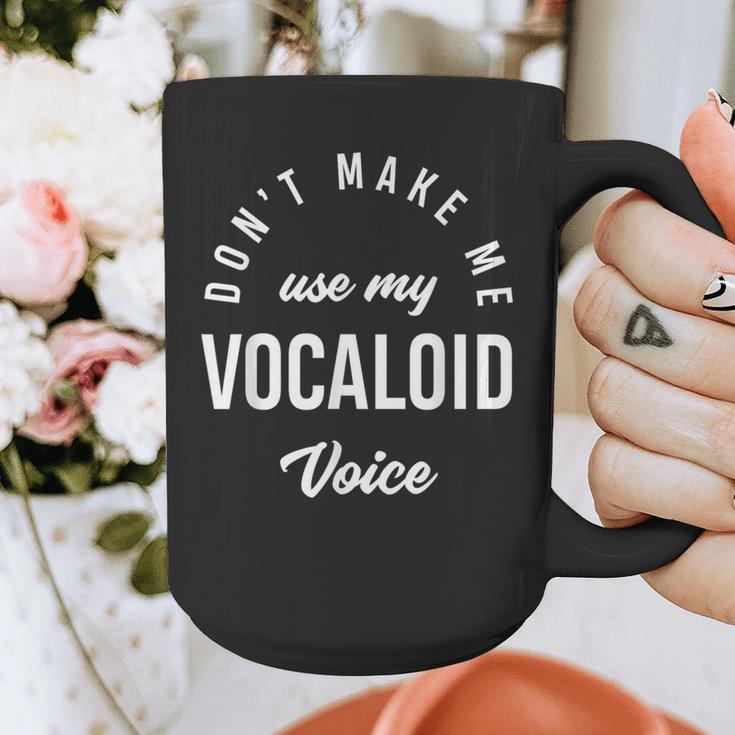 Vocaloid Voice Vocal Music Teacher Singer Singing Graphic Print Coffee Mug, funny design Vocaloid Voice Vocal Music Teacher Singer Singing Graphic Print Coffee Mug, funny design