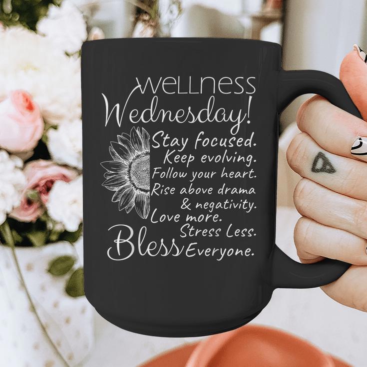 Wellness Wednesday Nurse Counselor Teacher Quotes Graphic Print Coffee Mug, funny design Wellness Wednesday Nurse Counselor Teacher Quotes Graphic Print Coffee Mug, funny design