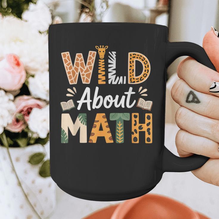 Wild About Math Cute Teacher Student Math Club Graphic Print Coffee Mug, funny design Wild About Math Cute Teacher Student Math Club Graphic Print Coffee Mug, funny design