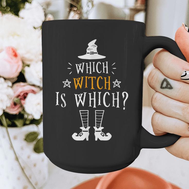 Which Witch Is Which Halloween Grammar Teacher Costume Graphic Print Coffee Mug, funny design