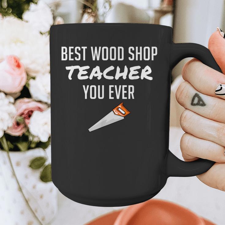 Wood Shop Teacher For Dad From Student Graphic Print Coffee Mug, Couple Gifts, funny design