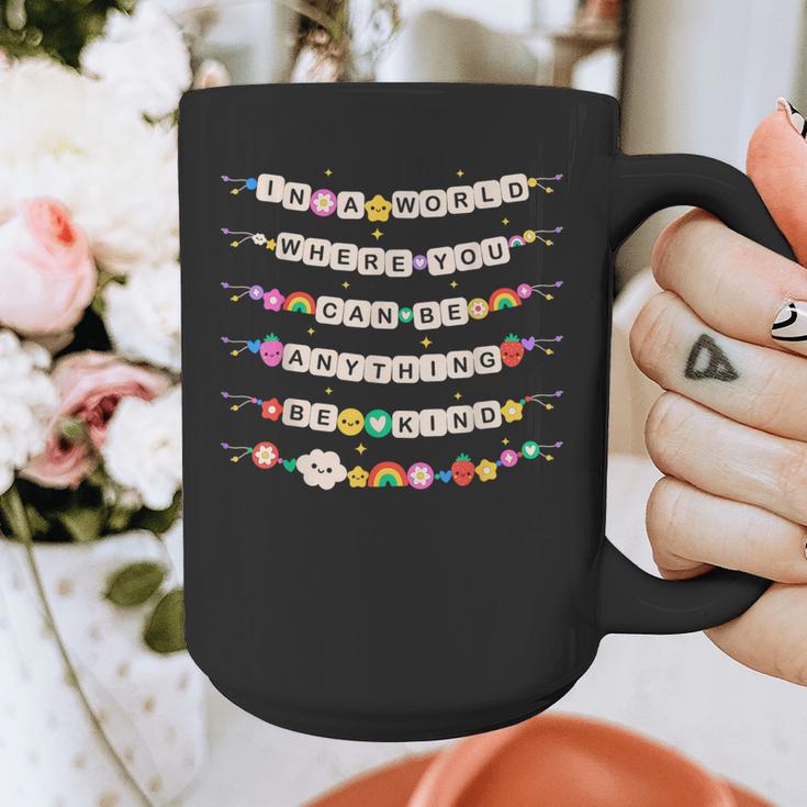 In A World Where You Can Be Anything Be Kind Girls Teachers Graphic Print Coffee Mug, funny design In A World Where You Can Be Anything Be Kind Girls Teachers Graphic Print Coffee Mug, funny design