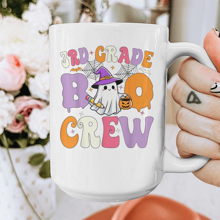 3rd Grade Boo Crew Spooky Third Grade Halloween Teacher Graphic Print Coffee Mug, funny design