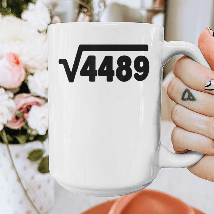 67 Meme Square Root 4489 Six Seven Slang Math Teacher Graphic Print Coffee Mug, funny design 67 Meme Square Root 4489 Six Seven Slang Math Teacher Graphic Print Coffee Mug, funny design