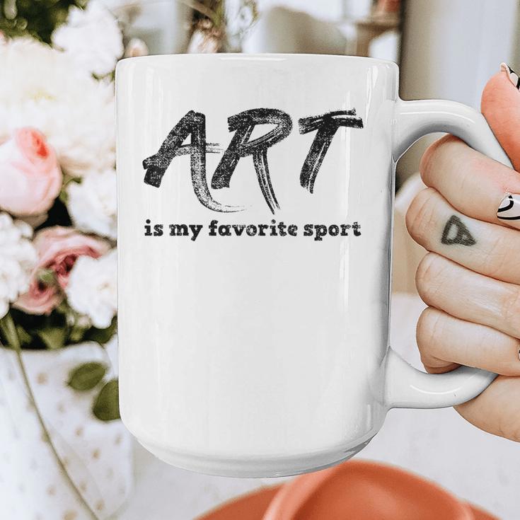 Art Teacher Graphic Print Coffee Mug, funny design