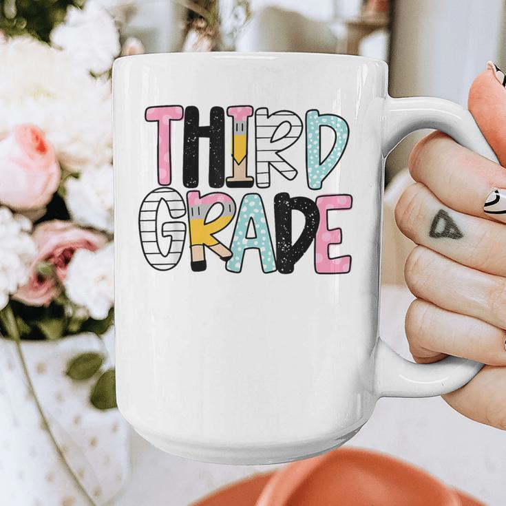 Back To School Third Grade Teacher First Day Of 3rd Grade Graphic Print Coffee Mug, First Grade Teacher Gifts, funny design Back To School Third Grade Teacher First Day Of 3rd Grade Graphic Print Coffee Mug, First Grade Teacher Gifts, funny design