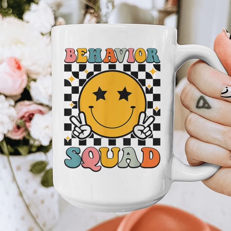 Behavior Squad Specialist Analyst Behavior Teacher Retro Graphic Print Coffee Mug, funny design Behavior Squad Specialist Analyst Behavior Teacher Retro Graphic Print Coffee Mug, funny design