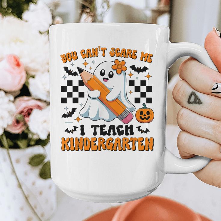 You Can't Scare Me I Teach Kindergarten Teacher Halloween Graphic Print Coffee Mug, funny design You Can't Scare Me I Teach Kindergarten Teacher Halloween Graphic Print Coffee Mug, funny design