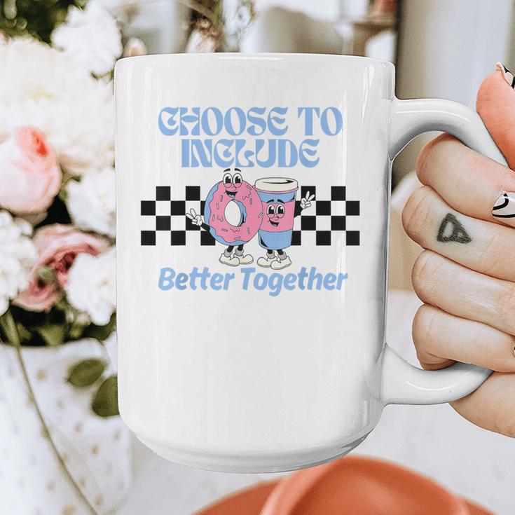 Choose To Include Special Education Teacher Autism Awareness Graphic Print Coffee Mug, funny design