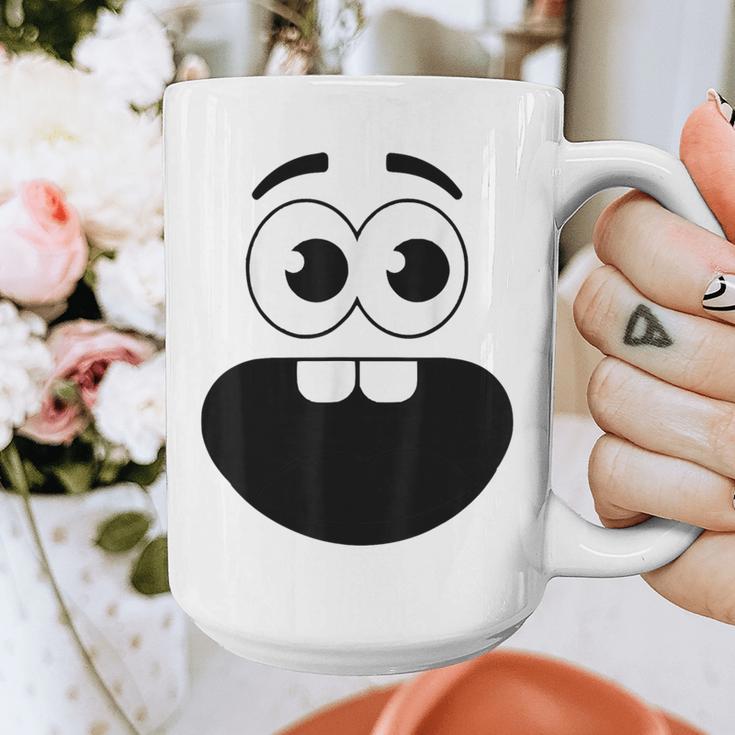 Creepy Carrots Face Teacher Halloween Costume Matching Graphic Print Coffee Mug, funny design Creepy Carrots Face Teacher Halloween Costume Matching Graphic Print Coffee Mug, funny design