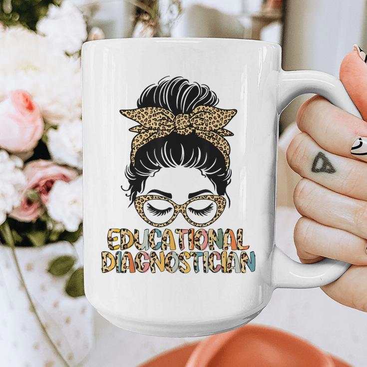 Cute Educational Diagnostician Teacher Appreciation Week Men Women Graphic Print Coffee Mug, funny design Cute Educational Diagnostician Teacher Appreciation Week Men Women Graphic Print Coffee Mug, funny design