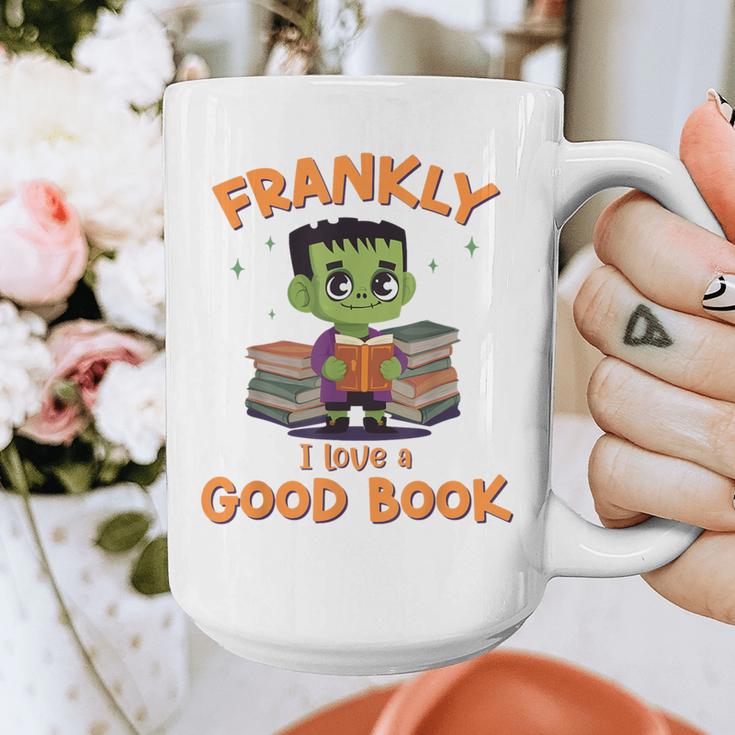 Cute Halloween Teacher Librarian Frankenstein Reading Books Graphic Print Coffee Mug, funny design Cute Halloween Teacher Librarian Frankenstein Reading Books Graphic Print Coffee Mug, funny design