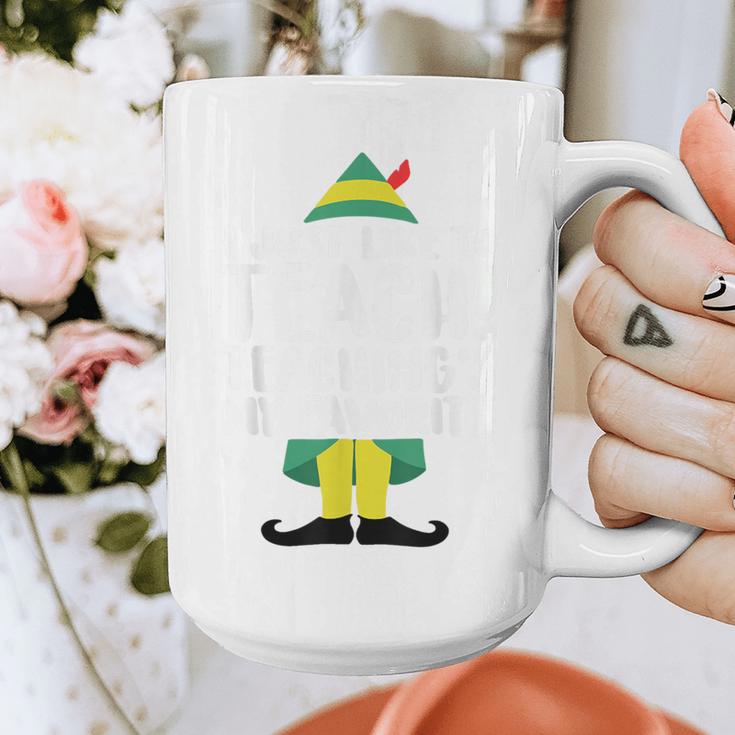 Duble2t I Just Like To Teach Teachings My Favorite Elf Teacher -Adults & -Kids Red Short Sleeve Graphic Print Coffee Mug, funny design Duble2t I Just Like To Teach Teachings My Favorite Elf Teacher -Adults & -Kids Red Short Sleeve Graphic Print Coffee Mug, funny design