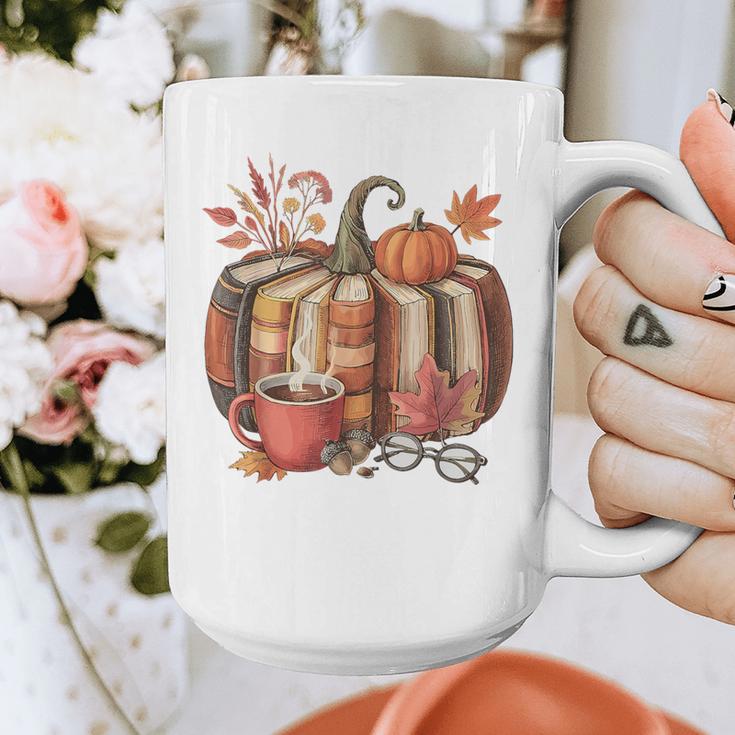 Fall Book Pumpkin Retro Reading Halloween Teacher Graphic Print Coffee Mug, funny design Fall Book Pumpkin Retro Reading Halloween Teacher Graphic Print Coffee Mug, funny design