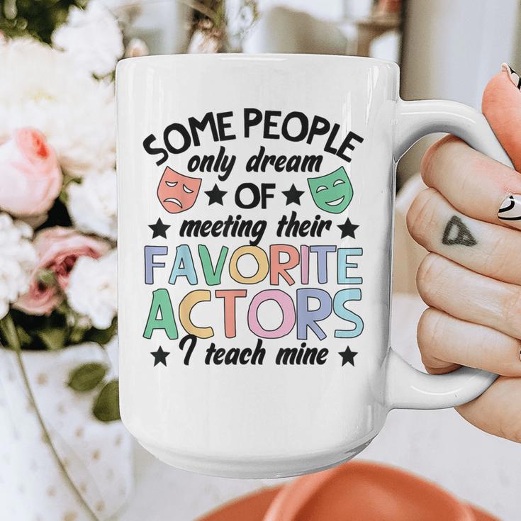Favorite Actors Theater Drama Teacher Drama Teaching Graphic Print Coffee Mug, funny design