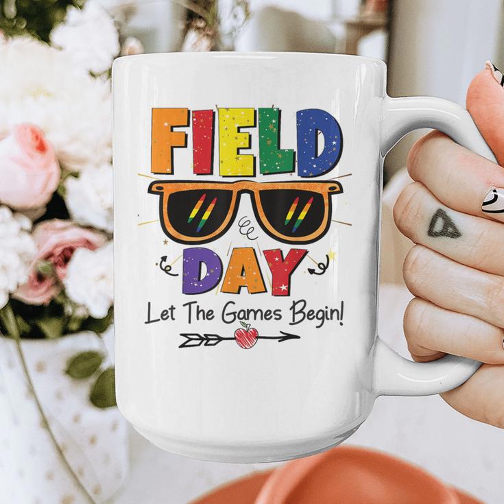 Field Day 2025 Let The Games Begin Kids Boys Girls Teachers Graphic Print Coffee Mug, funny design