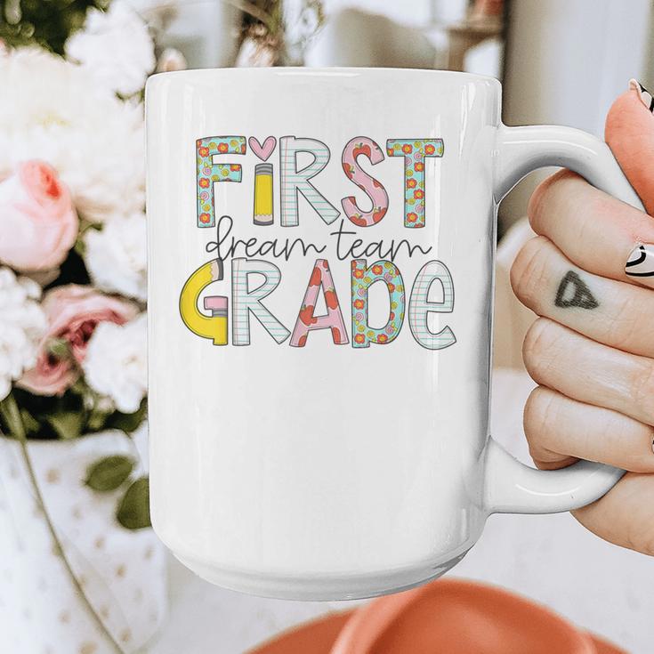 First Grade Dream Team Back To School 1st Grade Teacher Graphic Print Coffee Mug, First Grade Teacher Gifts, funny design First Grade Dream Team Back To School 1st Grade Teacher Graphic Print Coffee Mug, First Grade Teacher Gifts, funny design