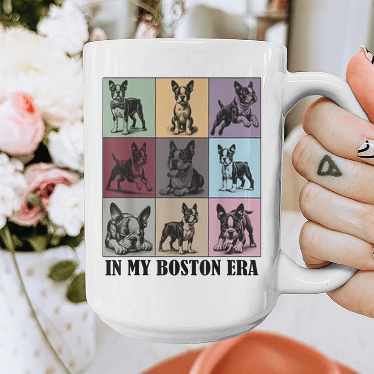 Funny Boston Terrier Quote In My Boston Terrier Era Cool Dog Men Women Graphic Print Coffee Mug, funny design