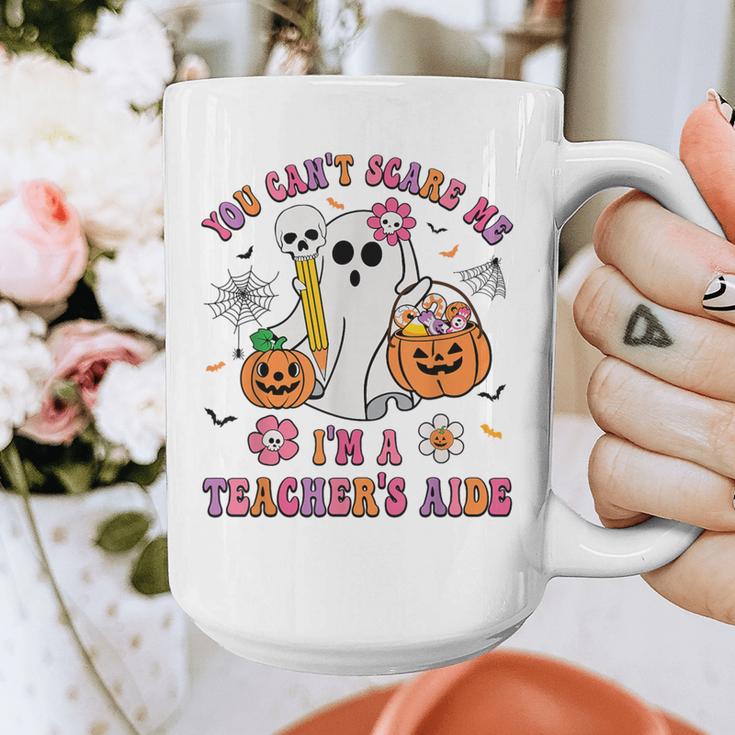 Halloween You Can't Scare Me I'm A School Teacher's Aide Graphic Print Coffee Mug, funny design Halloween You Can't Scare Me I'm A School Teacher's Aide Graphic Print Coffee Mug, funny design