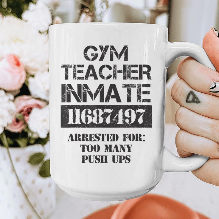 Halloween Gym Teacher Prisoner Costume Graphic Print Coffee Mug, funny design Halloween Gym Teacher Prisoner Costume Graphic Print Coffee Mug, funny design