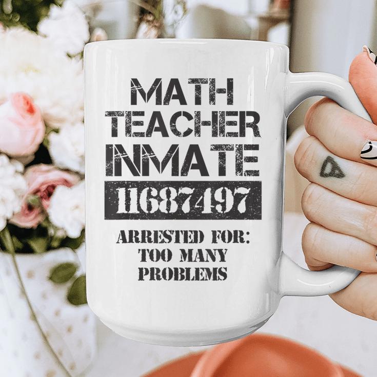 Halloween Math Teacher Prisoner Costume Graphic Print Coffee Mug, funny design Halloween Math Teacher Prisoner Costume Graphic Print Coffee Mug, funny design