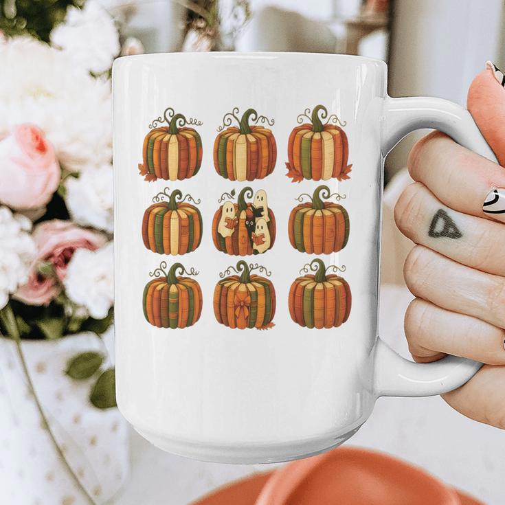 Halloween Teacher Fall Book Pumpkin Retro Reading Graphic Print Coffee Mug, funny design Halloween Teacher Fall Book Pumpkin Retro Reading Graphic Print Coffee Mug, funny design