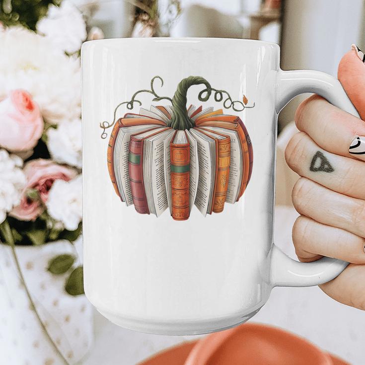 Halloween Teacher Librarians Fall Book Pumpkin Retro Reading Graphic Print Coffee Mug, funny design Halloween Teacher Librarians Fall Book Pumpkin Retro Reading Graphic Print Coffee Mug, funny design