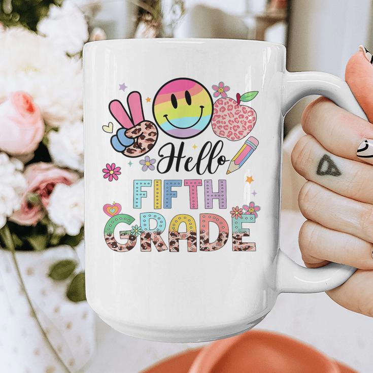 Hello 5th Grade Boy Girl Teacher Back To School 5th Grade Graphic Print Coffee Mug, funny design Hello 5th Grade Boy Girl Teacher Back To School 5th Grade Graphic Print Coffee Mug, funny design
