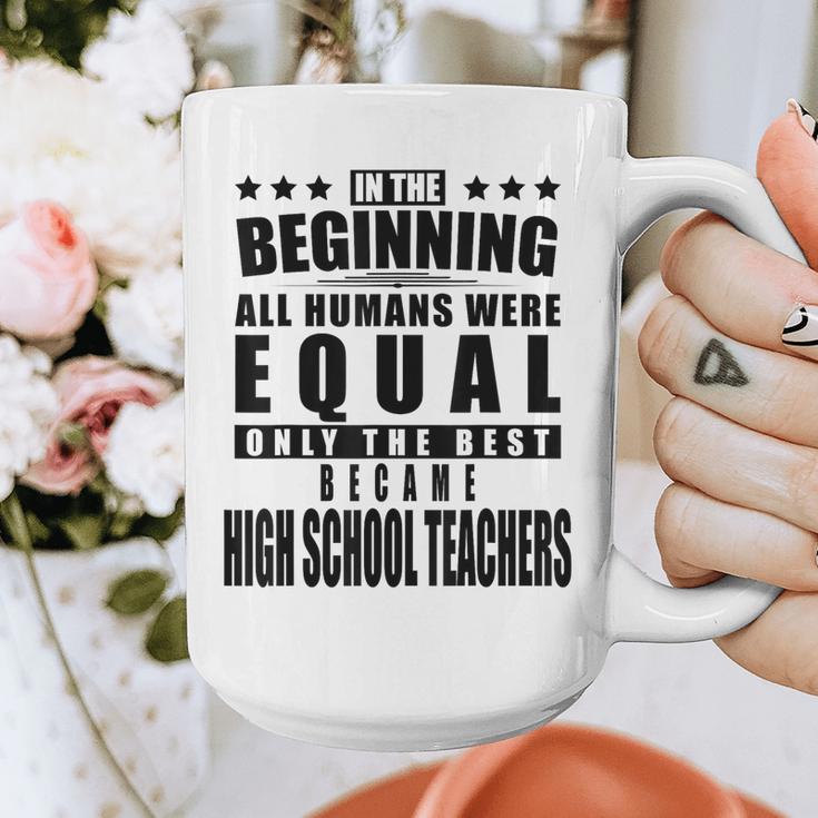 High School Teacher Personalized Graphic Print Coffee Mug, funny design