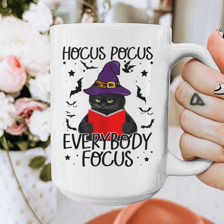 Hocus Pocus Everybody Focus Halloween Teacher For Men Women Graphic Print Coffee Mug, funny design Hocus Pocus Everybody Focus Halloween Teacher For Men Women Graphic Print Coffee Mug, funny design