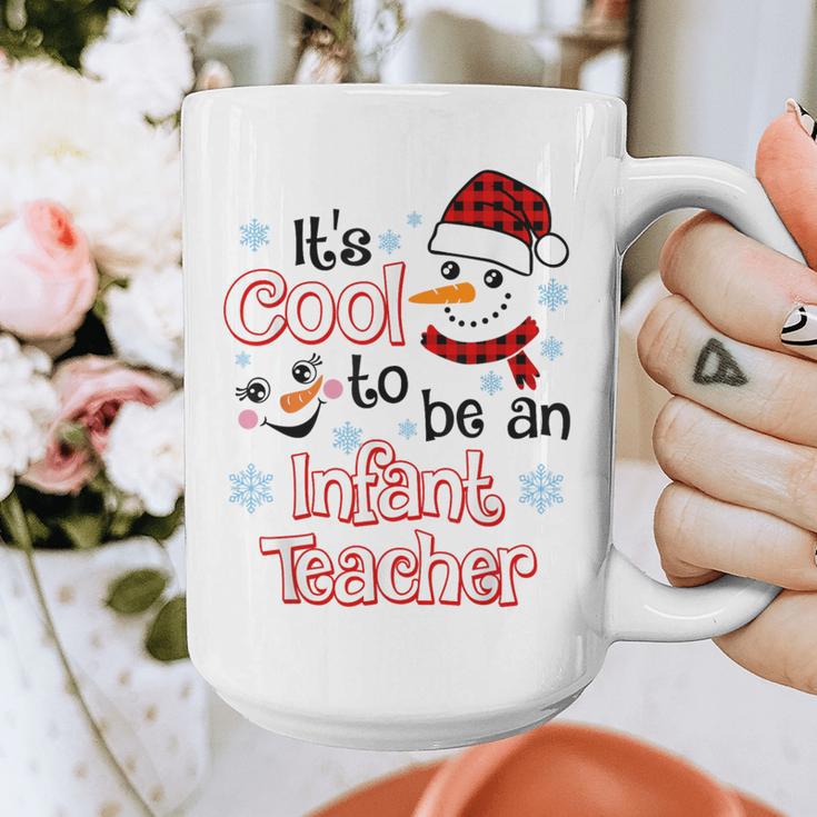 It's Cool To Be a Infant Teacher Snowman Winter Christmas Graphic Print Coffee Mug, funny design It's Cool To Be a Infant Teacher Snowman Winter Christmas Graphic Print Coffee Mug, funny design