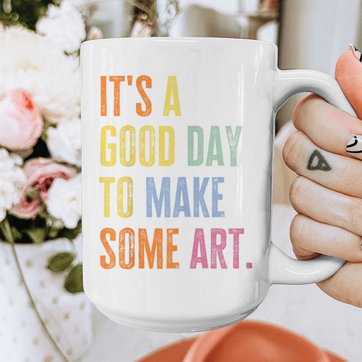 It's A Good Day To Make Art Artist Teacher Painter Graphic Print Coffee Mug, funny design It's A Good Day To Make Art Artist Teacher Painter Graphic Print Coffee Mug, funny design