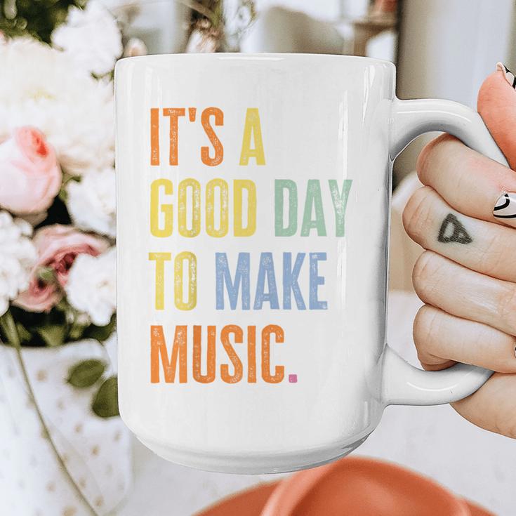 It's A Good Day To Make Music Music Lover Teacher Graphic Print Coffee Mug, funny design It's A Good Day To Make Music Music Lover Teacher Graphic Print Coffee Mug, funny design