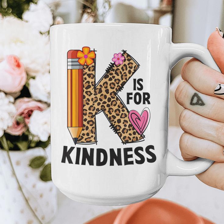 K Is For Kindness Unity Day Teacher Kids Graphic Print Coffee Mug, funny design K Is For Kindness Unity Day Teacher Kids Graphic Print Coffee Mug, funny design